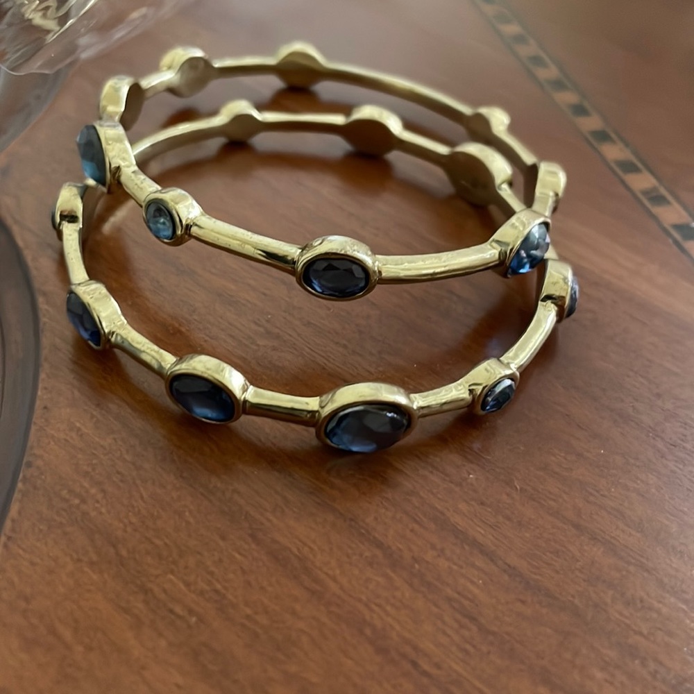 Blue bangles